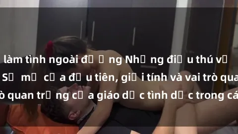 làm tình ngoài đường Những điều thú vị về sex ở Bắc Âu: Sự mở cửa đầu tiên, giới tính và vai trò quan trọng của giáo dục tình dục trong các quốc gia này.